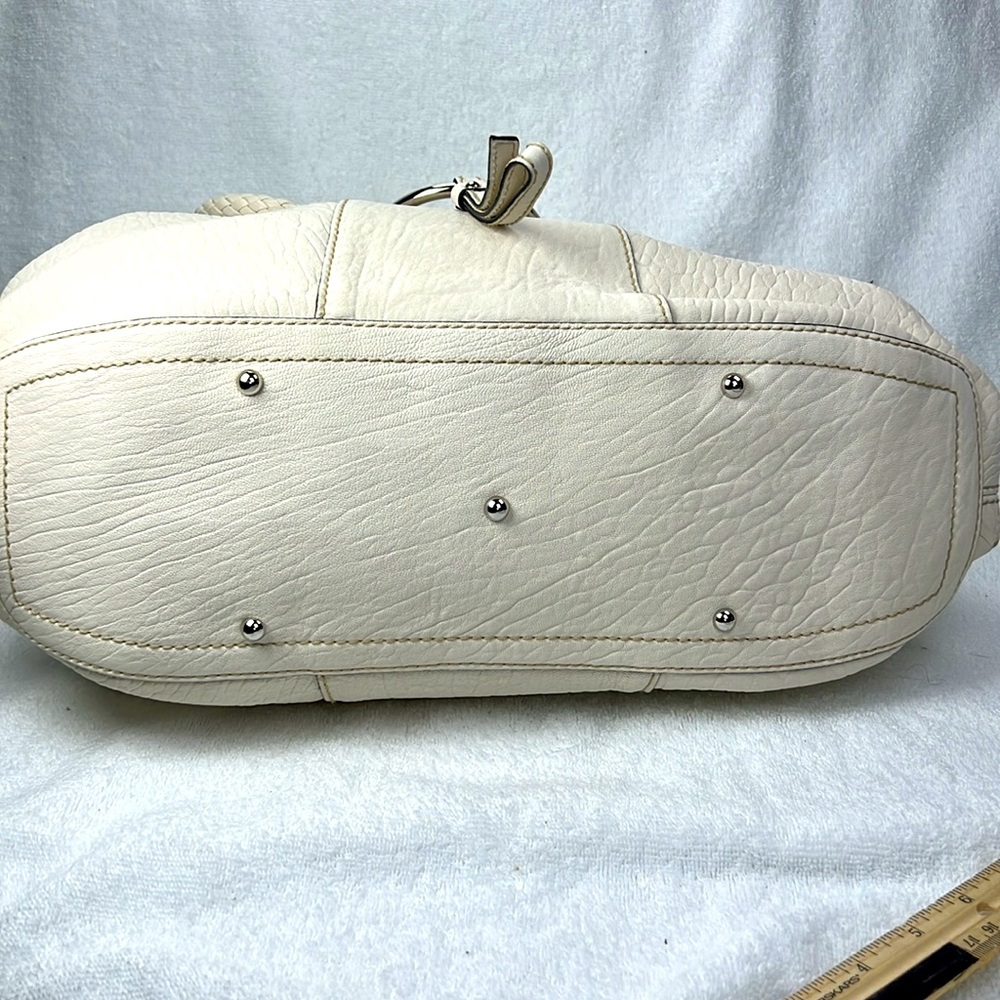 Dolce Gabbana, cream leather, silver hardware, COA - Picture 2 of 10